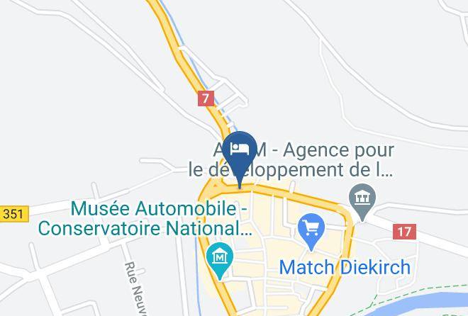 Diekirch - Restaurant La Fondue Esplanade Hotel Maps
