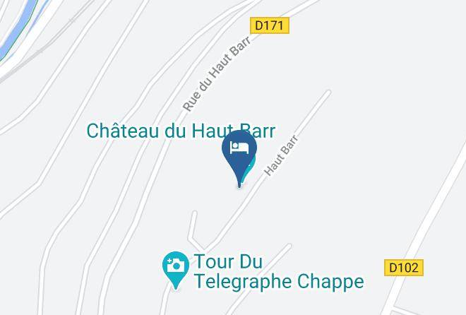 Bas Rhin - Restaurant La Haut Maps