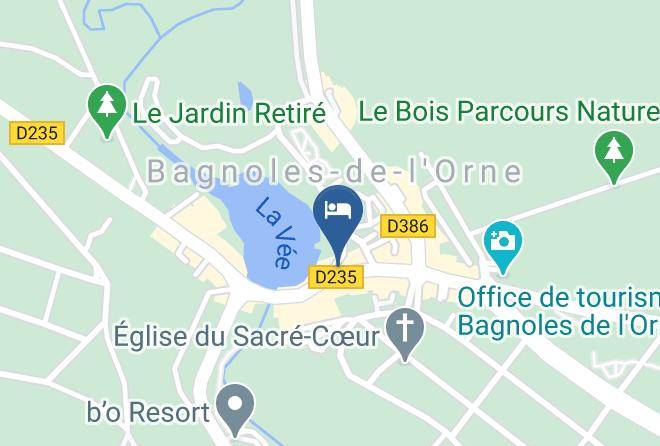 Orne - Restaurant La Potiniere Du Lac Maps