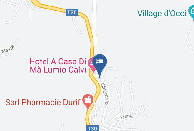 Northernsica - Restaurant La Table Di Ma Lumio Maps
