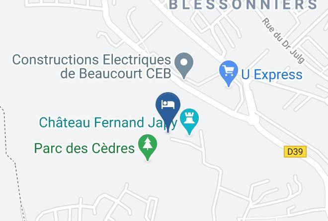 Territoire De Belfort - Restaurant La Terrasse Maps