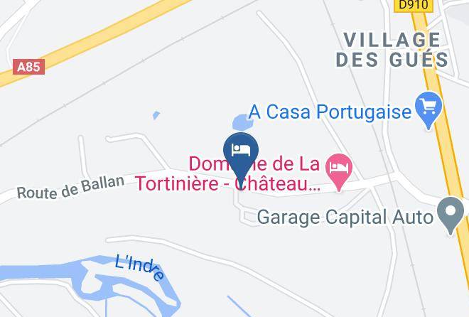 Indre Et Loire - Restaurant La Tortiniere Montbazon Maps