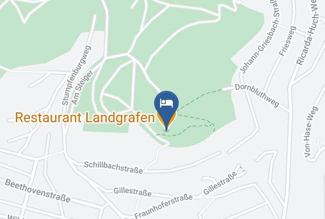 Jena - Restaurant Landgrafen Maps