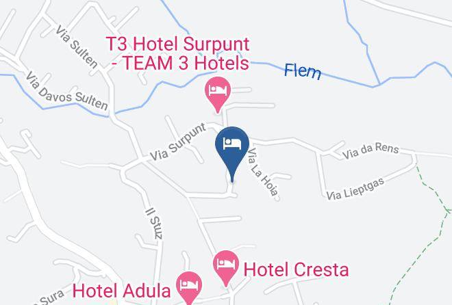 Imboden - Restaurant Las Caglias Flims Maps