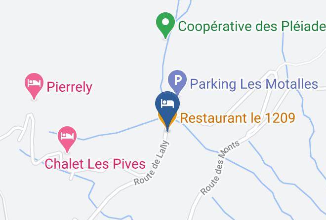 Pays D Enhaut - Restaurant Le 1209 Maps