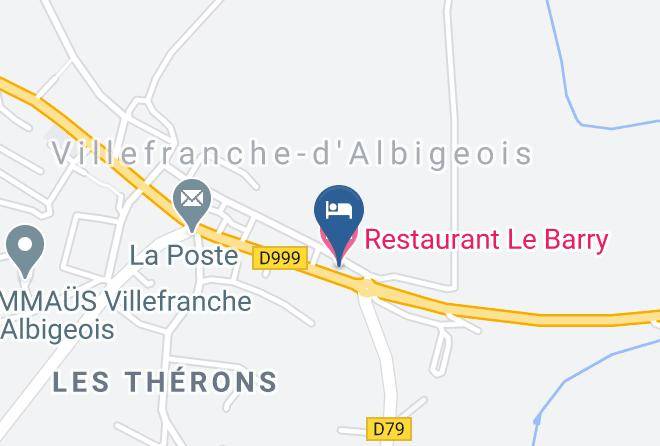 Tarn - Restaurant Le Barry Maps