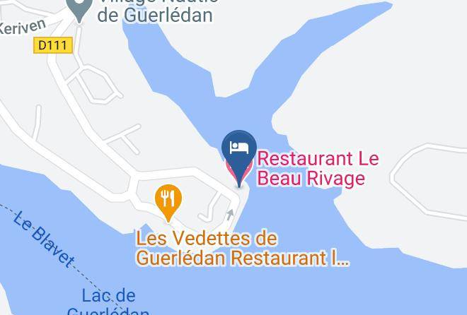 Cotes D Armor - Restaurant Le Beau Rivage Maps