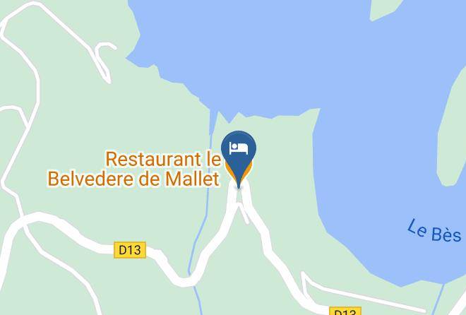 Cantal - Restaurant Le Belvedere De Mallet Maps