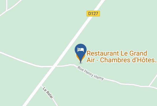 Pas De Calais - Restaurant Le Grand Air Chambres D'hotes Institut De Beaute Maps