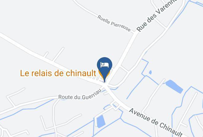 Indre - Restaurant Le Relais De Chinault Maps
