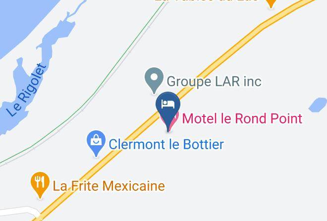 Restaurant Le Rond Point Map