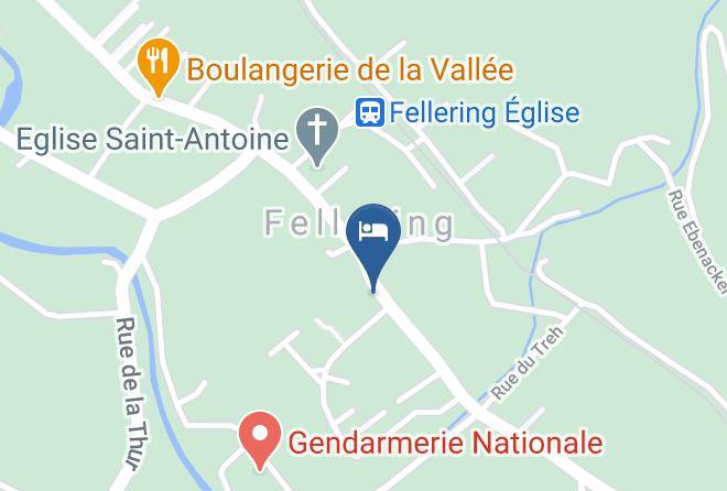 Haut Rhin - Restaurant Le Saisonnier Maps