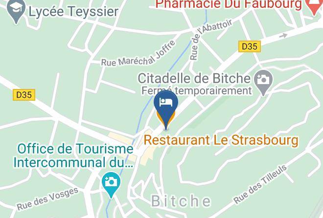 Moselle - Restaurant Le Strasbourg Maps