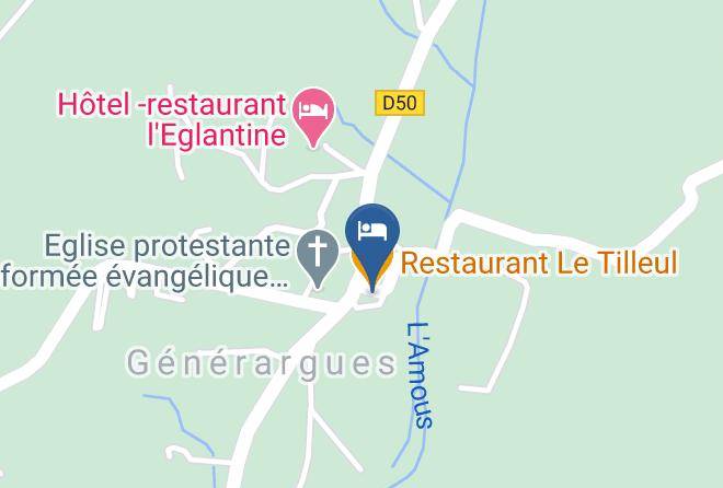 Gard - Restaurant Le Tilleul Maps