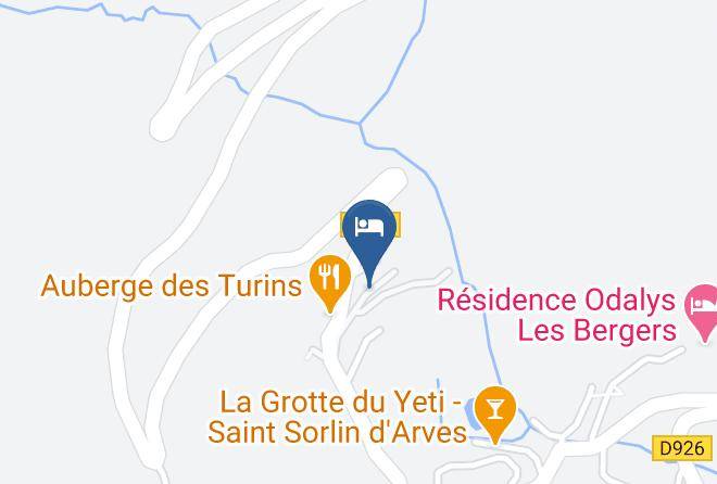 Savoie - Restaurant Le Trappeur Maps