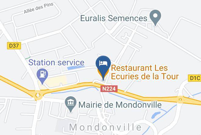 Haute Garonne - Restaurant Les Ecuries De La Tour Maps