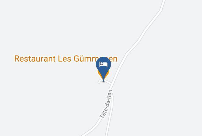 Restaurant Les Gummenen Map