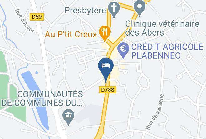 Finistere - Restaurant Les Voyageurs Maps
