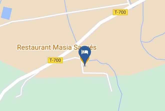 Tarragona - Restaurant Masia Sagues Maps