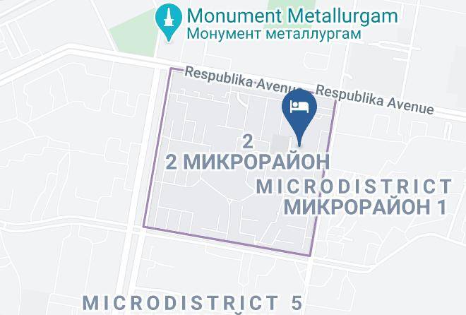 Karaganda Region - Restaurant Meruyert Maps