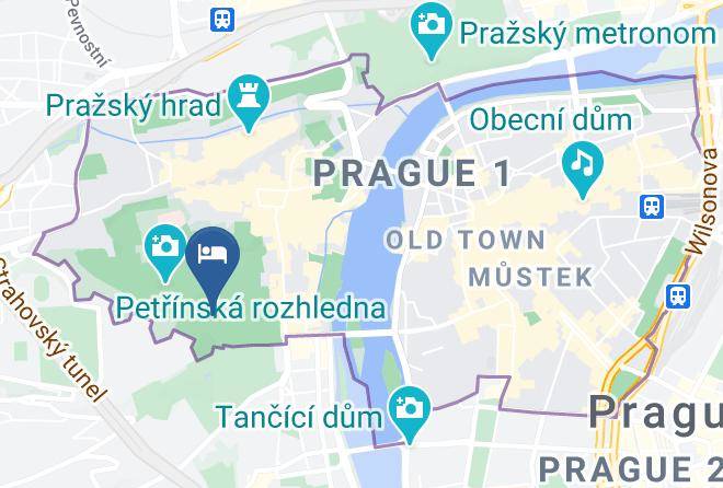 Prague - Larys Restaurace Nebozizek Maps