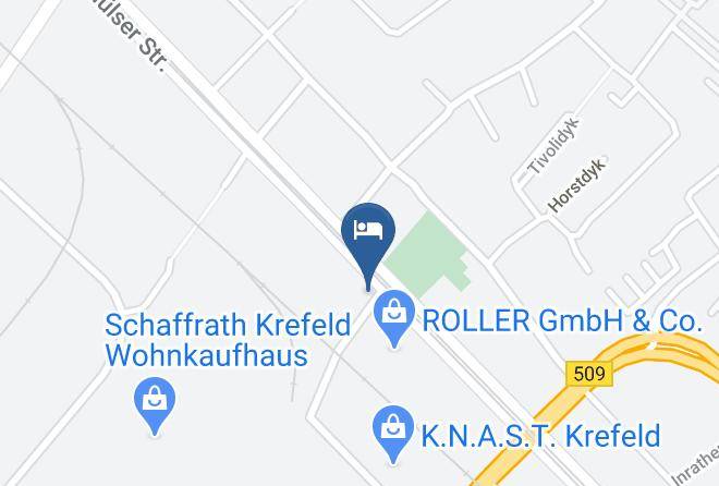 Krefeld - Restaurant Niederrheinischer Hof Maps