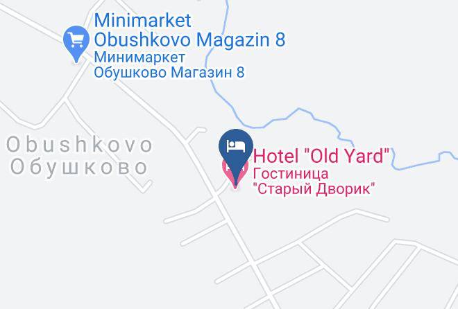 Istrinsky District - Restaurant Old Courtyard Maps