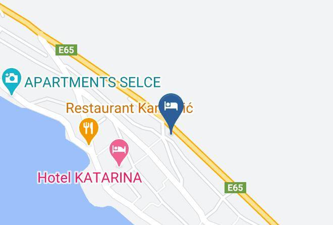 Crikvenica - Restaurant Palma Maps