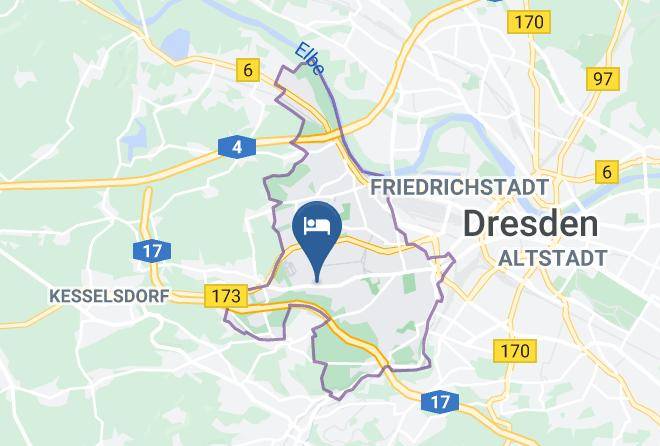 Dresden - Restaurant & Pension Dresdner Panorama Maps