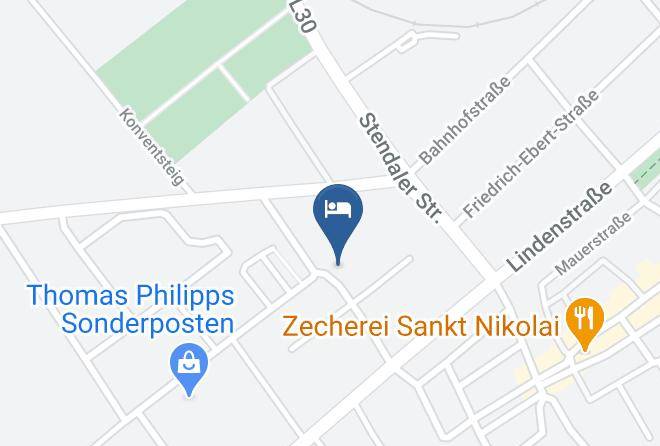 Stendal - Restaurant & Pension Luisenhof Tangermunde Maps