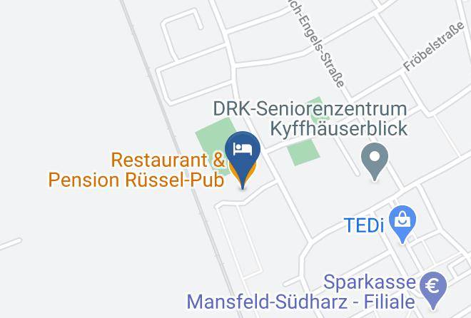 Mansfeld Sudharz - Restaurant & Pension Russel Pub Maps