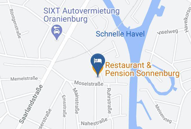 Oberhavel - Restaurant & Pension Sonnenburg Maps