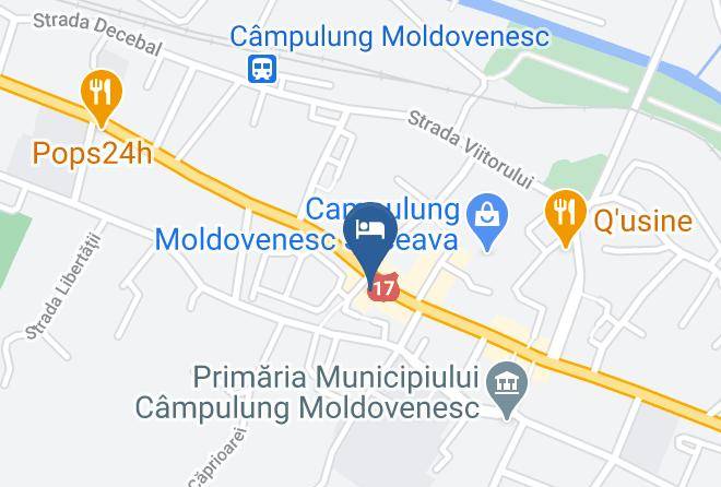 Campulung Moldovenesc - Restaurant Pensiune Bucovina Maps
