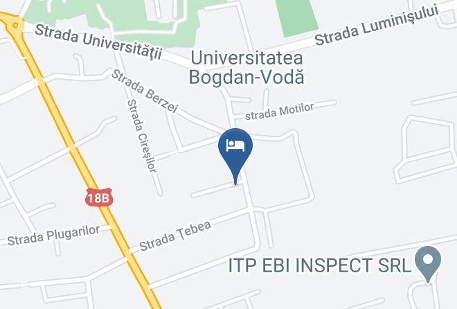 Baia Mare - Restaurant Pensiune Iona Maps