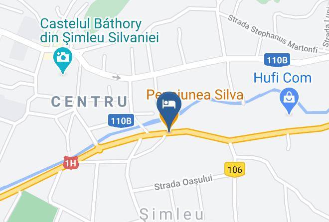 Simleu Silvaniei - Restaurant Pensiune Silva Maps