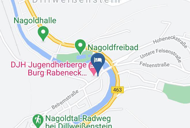 Pforzheim - Restaurant Rabeneck Maps