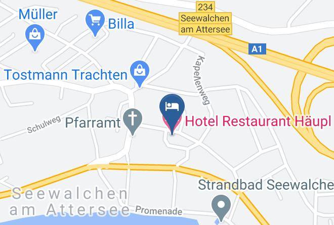 Vocklabruck - Hotel Restaurant Haupl Maps