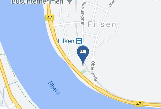 Restaurant Rheinblick Map