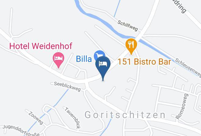 Klagenfurt - Restaurant Hotel Rosch Maps