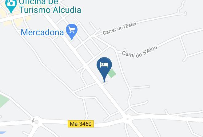 Restaurant Sa Romana Map