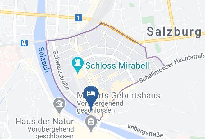 Restaurant Sacher Grill Map