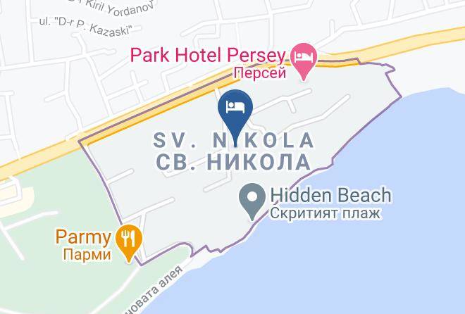Varna Mestnost Sveti Nikola - Restaurant Saint Nicolas Maps