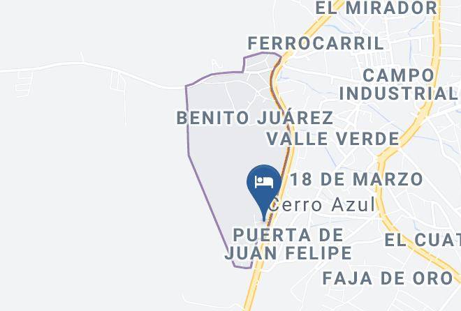 Cerro Azul - Restaurant San Carlos Maps