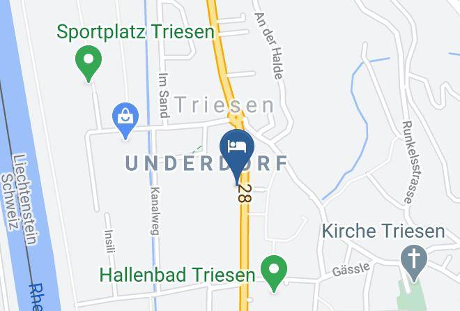 Triesen - Restaurant Schafle Maps