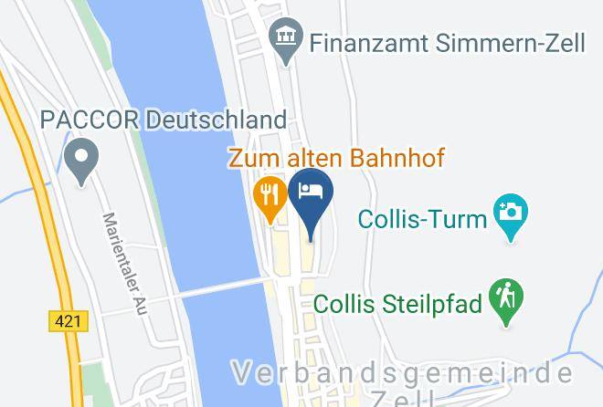 Cochem Zell - Restaurant Und Hotel Schloss Zell Maps