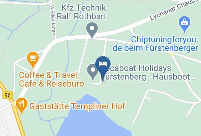 Oberhavel - Restaurant Seestern Maps