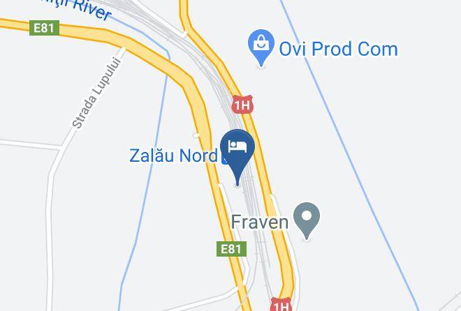 Zalau - Restaurant Transilvania Maps