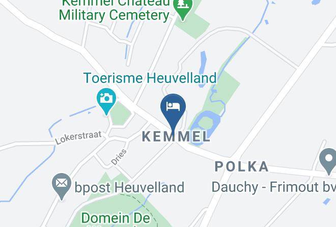 West Flanders - Restaurant Trilogie Maps