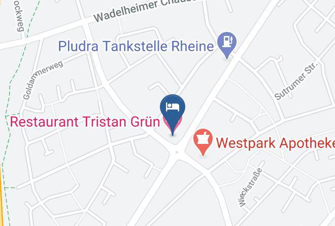 Restaurant Tristan Grun Map