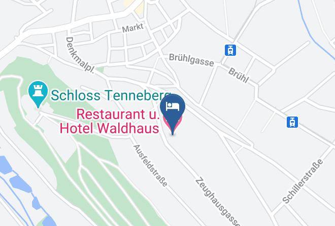 Gotha - Restaurant U Hotel Waldhaus Maps